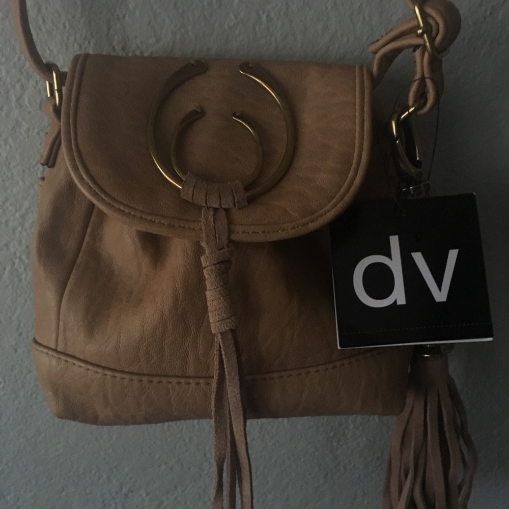 DV Tasseled Satchel